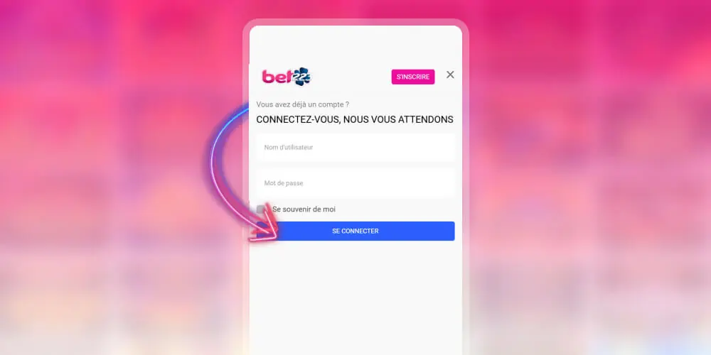 processus de connexion complet
